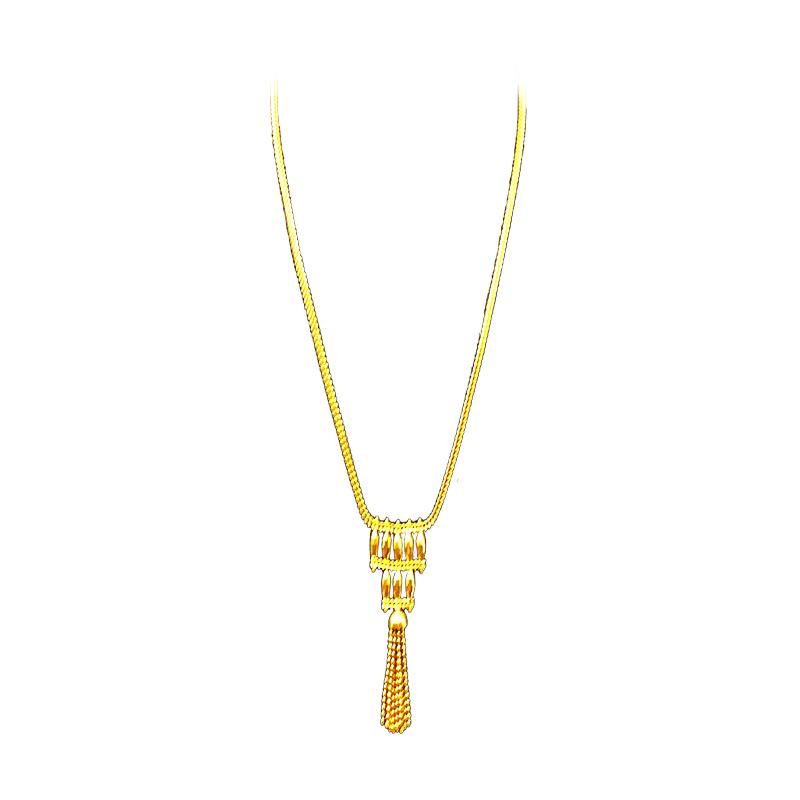 Latest gold necklace online in 30 grams